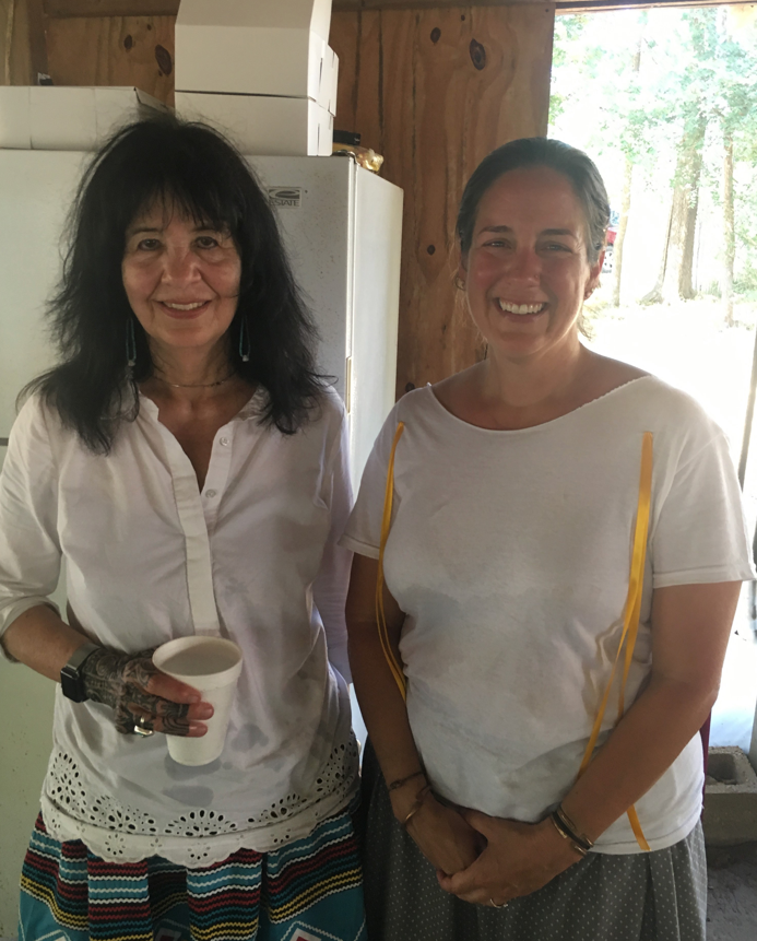 Rachel and Joy Harjo